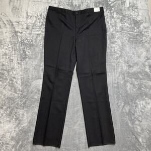New Vintage Mesquite Niver Western Wear Show Pant Men's 44 Black Unhemmed